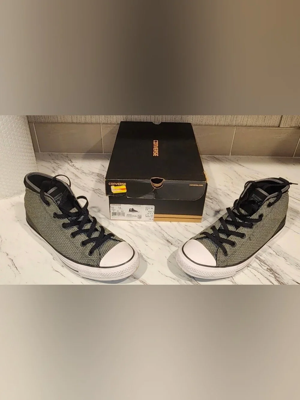 Converse Chuck Taylor All Star Syde Street Mid Sneakers Sz Mens 10 Or Womans 12